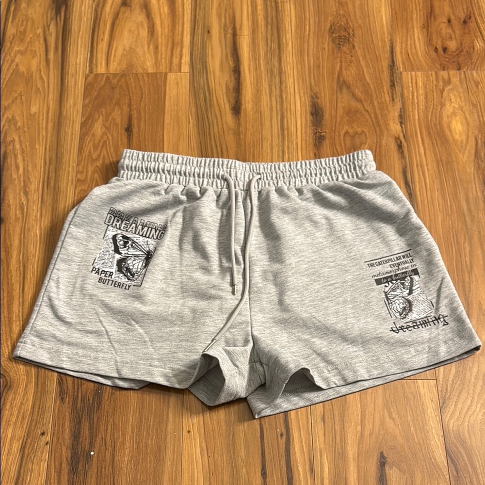 SHEIN Gray Athletic Shorts